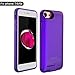 BIGFOX for iPhone 7 Battery Case, for iPhone 8 Charging Case Magnetic Rechargable External Battery Case 3000mAh Slim Extended Backup Power Bank Case Bank Cover for iPhone 6/6S/7/8[4.7inch] (Purple)