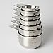 KitchenMade Measuring Cups 7 Piece Set of Quality Professional Grade 18:8 Stainless Steel-Perfect for Dry and Liquid Ingredients, small