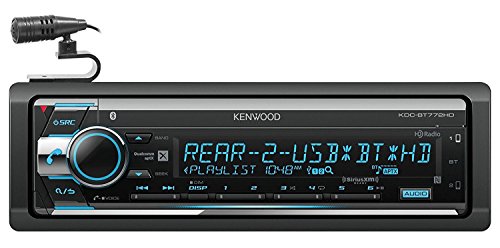 Kenwood KDC-BT772HD CD/MP3/WMA Player Bluetooth HD Radio Rea