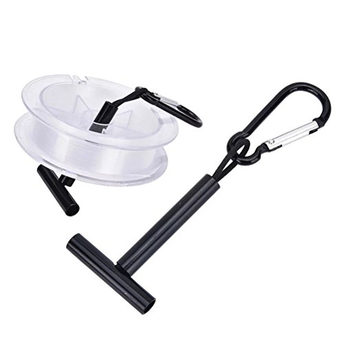 Black Tippet Spool Holder Fly Fishing Lanyard Tippet