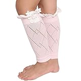 Binmer(TM)Little Girl Leg Warmers Children Socks Fashion Straight Tube Boot Cover (Pink)
