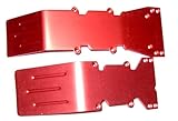 T-Maxx and E-Maxx Red Anodized Skid Plate Set