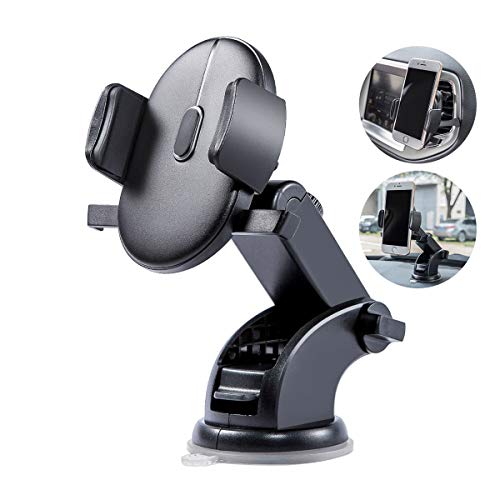Sedioso Car Phone Mount,Universal Car Phone Holder for Dashboard,Air Vent,Windshield,Washable Suction Cup Compatible with iPhone Xs/XS MAX/XR/X/8/8+/7/6,Galaxy S7/8/9/10,Note 7/8/9/10,Google,LG,Etc - Thumbnail 6