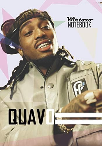 Notebook: Quavo notebook Medium College Ruled Notebook 130 page Lined 7 x 10 in (17.78 x 25.4 cm) Paperback – September 15, 2018