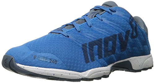 Inov-8 Men's F-Lite 240-M Cross-Trainer Shoe, Blue/Grey/White, 9 M US