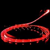 Apple LED Charger Light Up Charging Cable Luminescent Visible Current & Sync Cable for Apple iPhone\ipad\Ios (Red2)