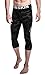 DRSKIN Men’s 3/4 Compression Tight Pants Base Under Layer Running Shorts Warm Cool Dry