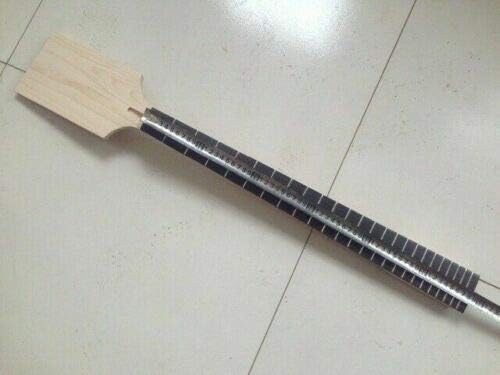 Yinfente Bass guitar neck 24fret 30inch Canada Maple neck With Rosewood Fretboard Block Inlay Paddle Head Blank