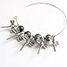 Heather's cf 90 Pieces Silver Tone Dragonfly Beads DIY Charms Pendants 21X14mm