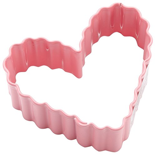 Wilton Metal Cookie Cutter, 3-Inch, Crinkle Heart