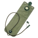 niceeshop 3L TPU Bicycle Mouth Water Bladder Bag Hydration Hiking Climbing Military,Army Green