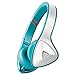 Monster DNA On-Ear Headphones, White/Teal