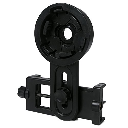 FLAGPOWER Universal Cell Phone Smartphone Quick Photography Adapter Mount Connector for Telescope Monocular Spotting Scope Microscope for Mobile Phone - Thumbnail 6