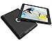 Hocase for iPad 2/3/4 Case, Rugged Slim Shockproof Soft Silicone Rubber+Hard Plastic Hybrid Dual Layer Protective Case for iPad 2nd/3rd/4th Generation (9.7-inch Display) - Black
