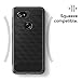 Caseology Parallax for Google Pixel 2 XL Case (2017) - Award Winning Design - Black