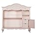 Evolur Aurora Hutch/ Bookcase, Blush Pink
