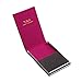 CC1010 Hot Pink Business Online Shopping For Thanksgiving Day Card Holder Black Leather Card Case Designer Contemporary By Y&G