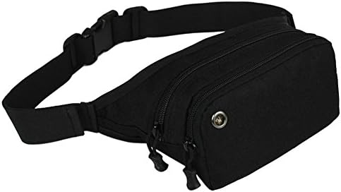 Stylish simplicity,Leisure,Unisex Sports Small Waist Pack Waterproof Outdoor Chest Bag(Black) FINIFLY