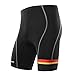 NOOYME Men's Bike Shorts Basic Comfortable 3D Gel Padded Mens Cycling Shorts (X-Large)