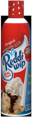 Reddi Wip Original Dairy Whipped Topping, 13 Ounce -- 12 per case.