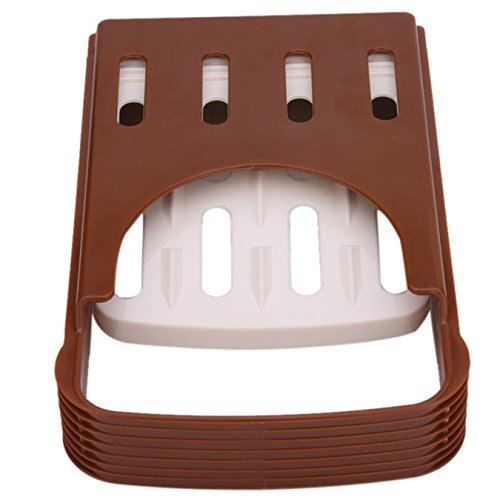 Foldable and Adjustable Loaf Sandwich Bread Slicer Guide Toast Slice Cutter Mold