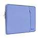 MOSISO Vertical Style Polyester Sleeve Bag Compatible 13-13.3 inch Laptop, Pure Blue
