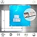 2 Pack LED panel light 2x2 Ft 40W Dimmable,0-10v, 4500 Lumen,100-277v, White Frame, 5000K (Daylight), UL Listed, DLC-Qualified