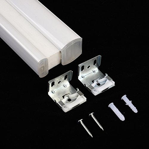Grandekor Cordless Shades Cellular Blinds Light Filtering Honeycomb Blinds and Shades for Window 34 inch x 36 inch White