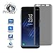 Galaxy S8 Privacy Screen Protector, Vidanes Anti-Spy Tempered Glass Screen Guard for Sumsung Galaxy S8- 3D Curved Edge Full Screen Coverage
