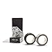 Umiko Marble Washi Tape Set for Arts Crafts DIY Gift Wrapping Bullet Journal Scrapbooking Supplies Planner Stickers Walls Decorative Masking Tape Black and White Marble 15 mm 2 Rolls