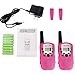 Retevis RT388 Walkie Talkies Rechargeable, 2 Way Radio Long Range, VOX, Keypad Lock, Girs Toys for 6-12 Year Old, Toy Walkie Talkies for Camping Hiking