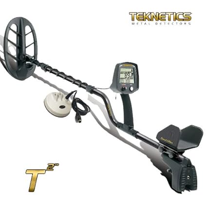 Detector de metales Teknetics T2 Ltd placa 11 DD metaldetector Oro Monedas