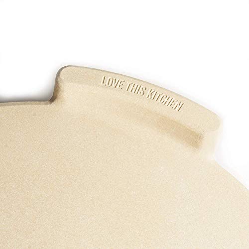 The Ultimate Pizza Stone for Oven & Grill. 16 inch Round Baking Stone with Exclusive ThermaShock Protection & Core Convection Tech for the Perfect Crispy Crust on Pizzas & Bread. No-Spill Stopper - Thumbnail 7