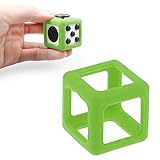 Protective Cover Case for Fidget Cube Relieves Stress & Anxiety Attention Toy (Green)