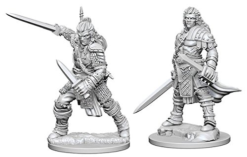 Pathfinder: Deep Cuts Unpainted Miniatures: Human Male Fighter