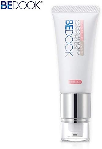 BEDOOK Amazing Clarily BB Cream (Naturally Pink & Juicy) Bare Makeup Liquid Foundation Moisturizing Concealer Strong Cushion Isolation Moisturizing Brighten Skin Tone (40g)