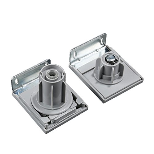 Dolity 38mm Window Treatments Roller Blinds Shades Clutch Bracket DIY Hardware Kits - Gray - Thumbnail 3