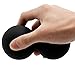 Sportsun Double Lacrosse Massage Ball for Thoracic Spine, Peanut Massage ball - Upper Back, Neck for Mobility Work, Black Color