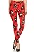 R766-PLUS Peacock Temptress Print Fashion Leggings