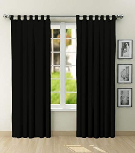 Amazon Magic Drapes ホームデコ 窓飾りパネル 断熱 遮光カーテン ノイズ削減 省エネ ポリエステル タブトップ カーテン リビングルーム 寝室 キッチン 手作り 52x45 Black tt Pol52 45 カーテン オンライン通販 Amazon Magic Drapes ホームデコ 窓飾りパネル 断熱 遮光カーテン ノイズ削減 省エネ ポリエステル タブトップ カーテン リビングルーム 寝室 キッチン 手作り 52x45 Black tt Pol52 45 カーテン オンライン通販