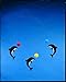 Flensted Mobiles Delphinarium Hanging Nursery Mobile - 20 Inches Plastic