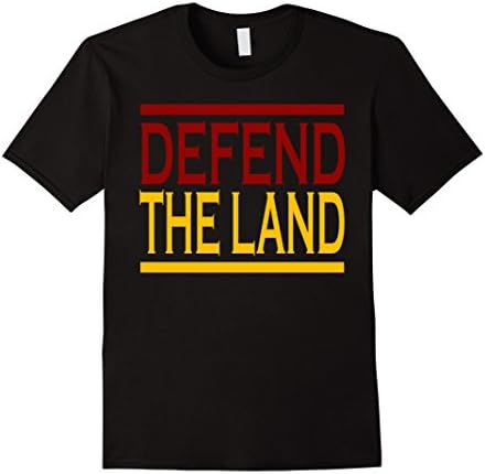 Mens Defend the land T-shirt Cleveland for Men, Women, and Kids Small Black