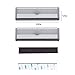 Closet Lights 6 LEDs Mini Size Motion Sensor Night Light Wall Cabinets Lighting Closet Drawer Stairs Step with Security Light Bed Lights, Battery Powered(2-Pack)