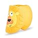 Egnaro Bath Spout Cover ,For Baby Bath Safety,100% Medical Silicone,Cute Lion pattern,Yellow