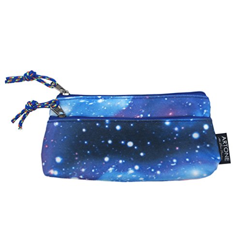Artone Large Capacity Galaxy Pencil Case Pen Bag Pounch Blue