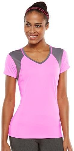 women's v neck athletic shirts