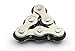 Roller Chain Fidget Toy Stress Reducer, ADHD, Anxiety, and Autism (Black 2PK)
