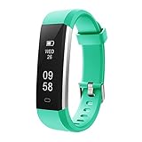 Letsfit Fitness Tracker, Waterproof Activity Tracker with Pedometer Step Counter Watch and Sleep Monitor Calorie Counter Watch, Slim Smart Bracelet for Kids Women Men