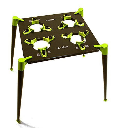 Integy RC Model Hop-ups C27107GREEN Team Workstation & Shock Rebuild Stand for Shock Size 18mm-23mm