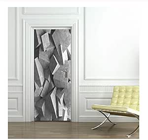 guowanling Originalidad 3D Etiqueta De La Puerta A Prueba De Agua Desde